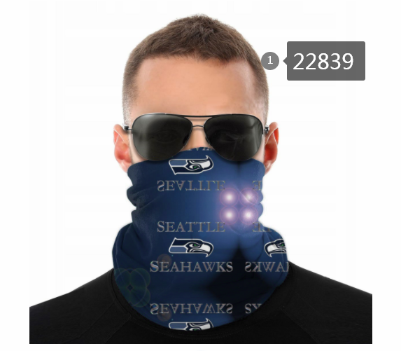 2021 NFL Seattle Seahawks #87 Dust mask with filter